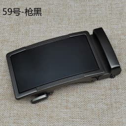 New Men's Alloy Automatic Buckle Belt High Quality Golden Buckle Business Casual Width 3.5cm Belts (Only Can Match Our Belt)
