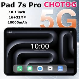 CHOTOG HOT NEW Pad 7s Pro Tablet 10.1 Inch Android 15 Tab PC 16+32MP Camera 22GB+2TB 10000mAh Battery Factory Face Unlocked Wifi GPS Tablets For Children's Kids