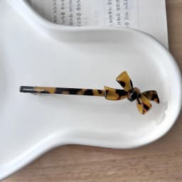 Korea France 3D Bow Spring Clip Versatile Princess Hair Clip One Word Clip