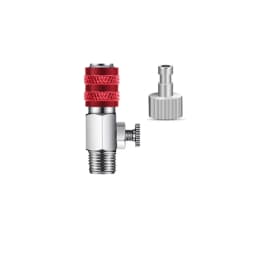 Airbrush Quick Disconnect Accessories 1/8 Quick Realse Fitting Adapter with 1 Extra Quick Connector Hose Air Brush Parts