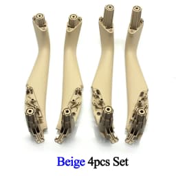2/4PCS Left Right Carbon Fiber Interior Car Door Handle Inside Cover Trim For BMW 5 Series M5 G30 G31 F90 2017-2022 51417438523