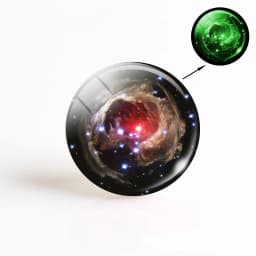 1PCS Glow In The Dark Solar System Planet Moon Earth Picture Round Glass Cabochon 12/16/20/25/30/40MM Diy Jewelry Accessories