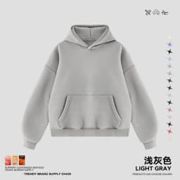 JMD Retro Winter 390gsm Washed Fleece Solid Hoodie For Man Unisex Boxyfit Distressed Soft Warm Hooded Pullovers Coat QH0161
