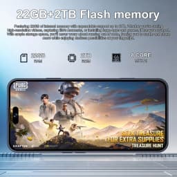 K-Touch Hot 18 Pro Max 22G+2TB Mobile Phones 7.3HD Cell Phone Android 15 Smartphone 5G Dual SIM 7800mAh Unlocked Global Version 16+48MP Cellphones