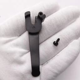 1piece Stainless Steel Deep Carry Pocket Back Clip for 91mm Vt Swiss Army Knife Back Clip Accessories