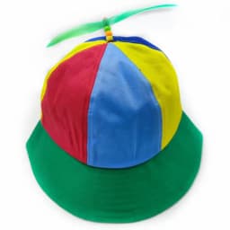 20 Colors Funny Propeller Rainbow Helicopter Baseball Cap Size S&L Unisex Kids Teens Small Heads Top Hat for Men Women