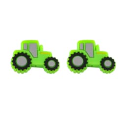 Kovict 5/10Pcs Silicone Beads Car Airplane Rainbow Rocket Bead For Jewelry Making DIY Keychain Necklace Bracelet Accessories