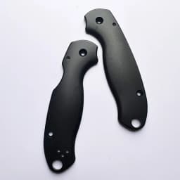 1pair Customize Aluminum Alloy Grip Handle Scales for Genuine Spider Para 3 C223 Knife with Radial Pattern Modification Parts