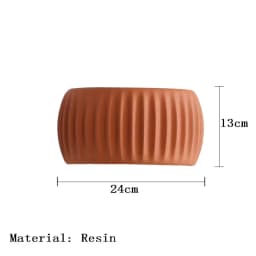 E27 French Beige Resin Wall Lamp Pumpkin Shape Wall Light Bedroom Bedside Lamp Corridor Ambient Lamp Home Decoration Ligting