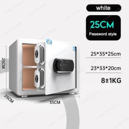Thickened Alloy Steel Single Door Fireproof And Waterproof Safe Password/Fingerprint/WIFI Unlock Anti-theft And Anti-pry Safe