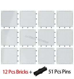Wholesale 16X16 Pixel Art Building Blocks Bottom Plate 65803 Bricks Baseplate Part Compatible 31212 21333 98138 Pixel Toys Gifts