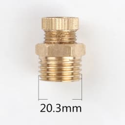 1/4 3/8 1/2 Brass Drain Valve Air Compressor Drain Valve For Air Compressor Tank Replacement Part