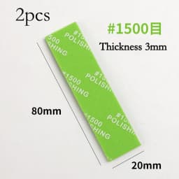 Hobby Grade Wet Dry Sanding Sheets Waterproof Abrasive Paper for Model Making Gate Removal Polishing DIY Craft Tool