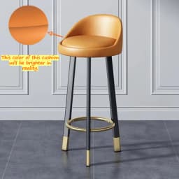 Bar Chair Light Luxury Rotating Bar Chair Checkout Page Backrest Lifting Chair Home Modern Simple High Stool Bar Stool