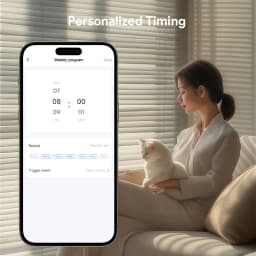 Rechargable Roller Blind Robot Automatic Curtain Bot Motorised Shutter Opener Support Alexa Google Assistant Siri Voice Control