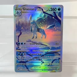 PKM PTCG High Quality Umbreon Vmax Glaceon Vstar Rayquaza Vmax Lono Proxy Foil Cards Game Collection Anime Cards