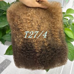 Gray Color 4C Afro Kinky Bulk Human Hair 50g/Pack for Dreadlock Extensions Loc Repair Braiding Twist Tight Afro Kinky Human Hair