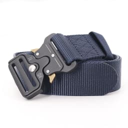 3.8X125cm - Belt Quick Release Outdoor Metal Belt Soft Real Nylon Sports Accessories Men And Women Black Belt