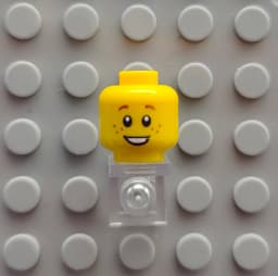 Kury Toys DIY MOC For 3626 3# 1pcs printed parts Single side Building block parts for brick toys