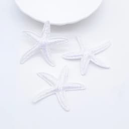 30Pcs Kawaii Glitter Starfish Applique for DIY Clothes Hat Shoes Decor Patches Handmade Headwear Hair Clips Bow Accessories