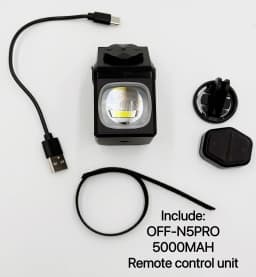 OFFBONDAGE 1000LM Bike Light Front Lamp TypeC Rechargeable LED 5000mAh Bicycle Light Waterproof Headlight Bike Accessories