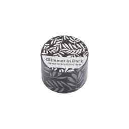 Journal GO 3cmx2m Black and White Plants Leaves Masking Tape for Collage Junk Journal Scrapbooking diy Stationery Dark Style