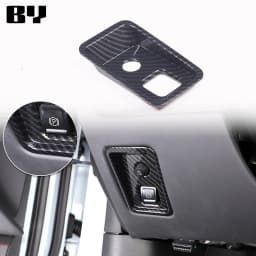 For Chevrolet Corvette C8 2020-2024 Car Accessory ABS Carbon Fiber Car Console Gear Shift Panel Cover door armrest Trim Sticker