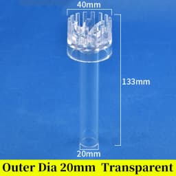Aquarium Skimmer Acrylic Lily Pipe Spin Surface Inflow Aquarium Water Plant Filter Cleaning Tool Fish Tank Accessories 12~20mm