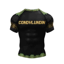 Personal Popular Design Sublimation Short Sleeve Black No Gi BJJ Jiu Jitsu Rashguard Fight BJJ Mma Rash Guard Shirts For Men