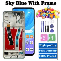 6.59"Y9S Display For Huawei Y9s STK-L21 L22 LX3 LCD Display Touch Screen Digitizer For Huawei P Smart Pro 2019 LCD With Frame
