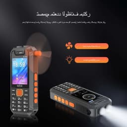 SERVO X7 PRO Multi-Function Mobile Phone Desk Lamp Mini Fan Power Bank Bluetooth Dual SIM 2G Call Recording Magic Voice FM Radio