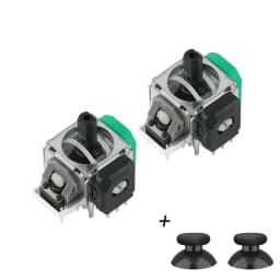 GuliKit TMR Electromagnetic Joystick for PS5 Xbox PS4 Switch Pro Controller Replacement Thumbstick No Drift Repair Parts