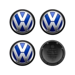 4PCS Car Badge Emblem Wheel Center Hub Caps Rim Hubcap Cover For VW Polo Golf-4 5 6 7 MK5 MK6 MK7 Tiguan Passat 3B7 601 171