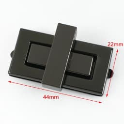1-5Pc Metal Square Lock Buckle Handbag Turn Twist Locks Clasp Purse Closure Toggle Latch Buckles DIY Bag Replacement Accessories