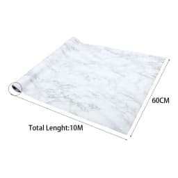 【Lifeideas】Marble Waterproof Oilproof Self Adhesive Wall Paper for Countertop