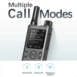 Baofeng ALERVITES AT1 POC Two Way Radio | Lifetime Free Global Service, Freely Create & Manage Teams, 4G/5G Cellular Network