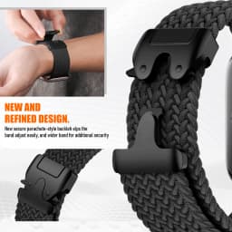 Parachute Strap for Apple Watch Bands 46mm 42mm 45mm 44mm 41mm Braided Loop Correa Bracelet iWatch Series 11 10 9 8 SE 7 6 5 4 3