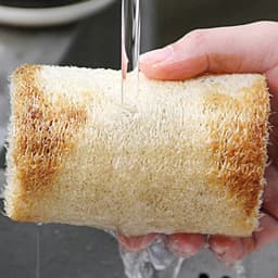 Natural Loofah Sponge For Dishes Pots, Kitchen Scrubber Multi-functional Cleaning Tools 10CM-50CM