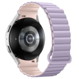 No Gaps Silicone Magnetic Strap for Samsung Watch 7 6 4 5 40mm 44mm 5Pro 45mm Band for Galaxy Watch 4 6 Classic 43/47mm Bracelet