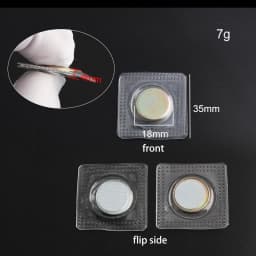 5-10-50Sets 18MM/20MM Strong Round PVC Invisible Hidden Magnetic Snap Button For Sewing Clothing Garment Bags Magnet Fasteners