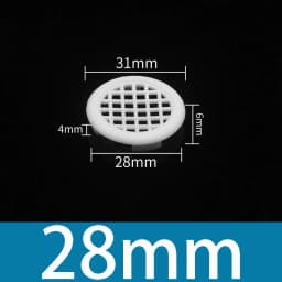 10/100Pcs Wardrobe Cabinet Air Vent Decorative Cover Durable Ventilator Grille Hole Ornaments Furniture Accessories