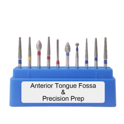 JINGT 1 Box Dental Diamond Burs Drill for High Speed Handpiece Dentist Burs FG Series Dia.1.6mm Dental Material