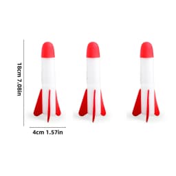 Kids Rocket Launcher Step Pump Power Air Pressed Stomp Outdoor Family Games Skyrocket Birthday Gifts Sports Toys For Children