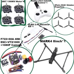 BCUBE MARK4 V2 8/9/10inch F722 Flight Control 45/60A 4INI ESC Rack Drone FPV Carbon Fiber PV Racing Drone Quadcopter Freestyle