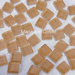 Mosaic Tiles for Crafts Blue Shine Assorted Color 50pcs Glass Glitter Mosaic Supplies Pieces Bulk Square Shape Home Decoration