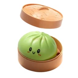 Ocean Series Shark Shiny Dumplings Soft Slow Elastic Pressure Ball Sensory Squeeze Toys Realistic Mantou Squid Decompression