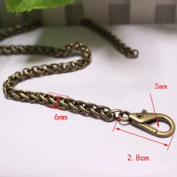 40-120cm Lantern Bags Chain Metal Replacement Chain Handle Bag Handbag Antique Bronze Silver Golden Accessory Bag Strap Hardware