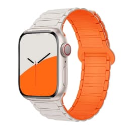 Magnetic Strap for Apple Watch Band 46mm 45mm 44mm 42mm 49 40 Silicone Correa Bracelet iWatch Series 12 11 10 9 8 7 Se ultra 3 4