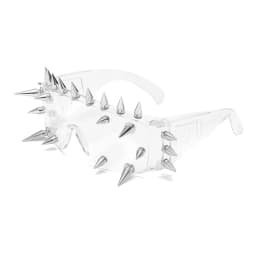 Novelty Punk Glasses Rock Large Shield Spike Fashion Weird Club Sunglasses Funny Party Glasses