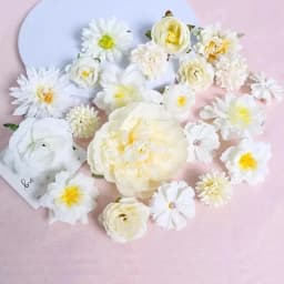1Bag Artificial Flower Head For Home Room Wedding Decoration Handmade Craft Wreath Christmas Tree Decor 2025 Navidad Supplies
